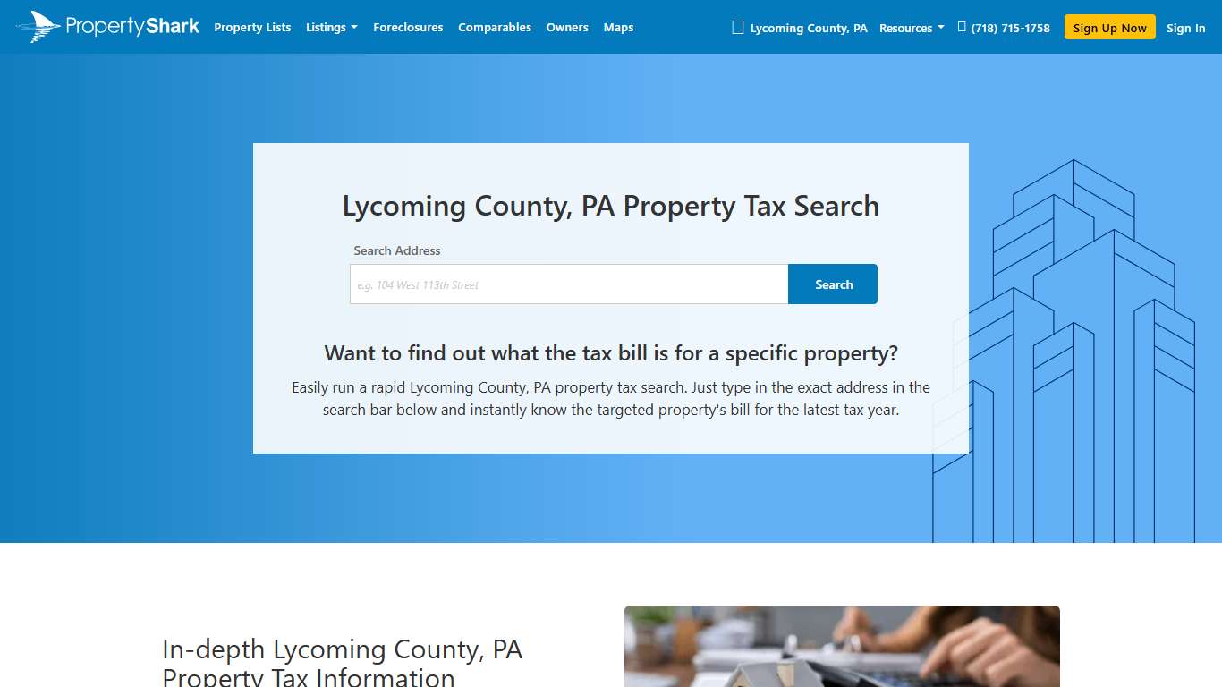 PA Property Tax Search | PropertyShark