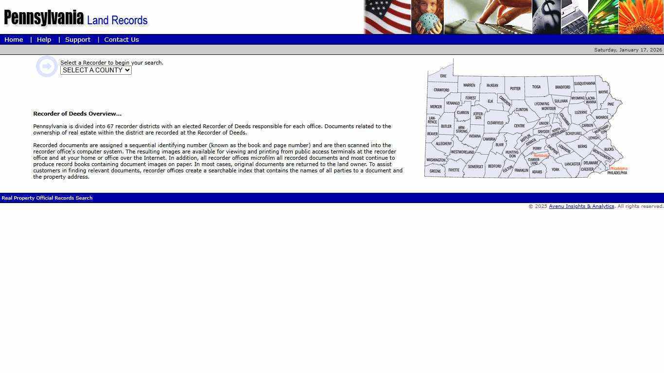 Real Property Official Records Search